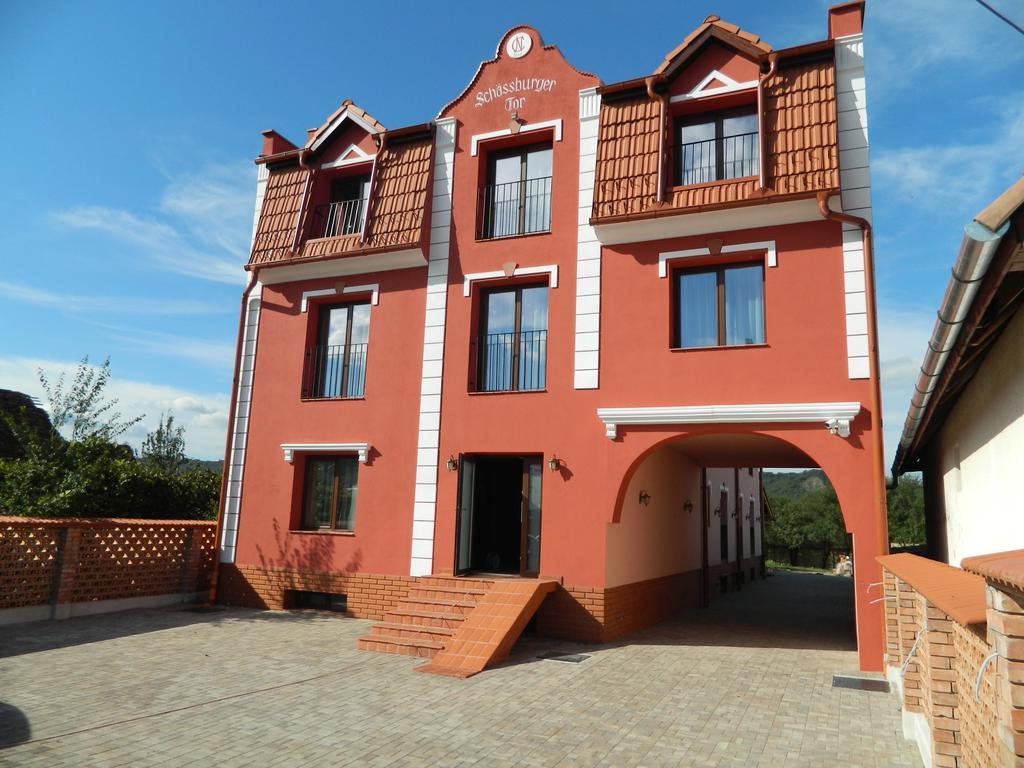 Schassburger Tor Hotel Sighişoara Eksteriør billede