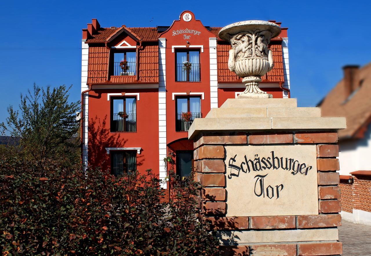 Schassburger Tor Hotel Sighişoara Eksteriør billede